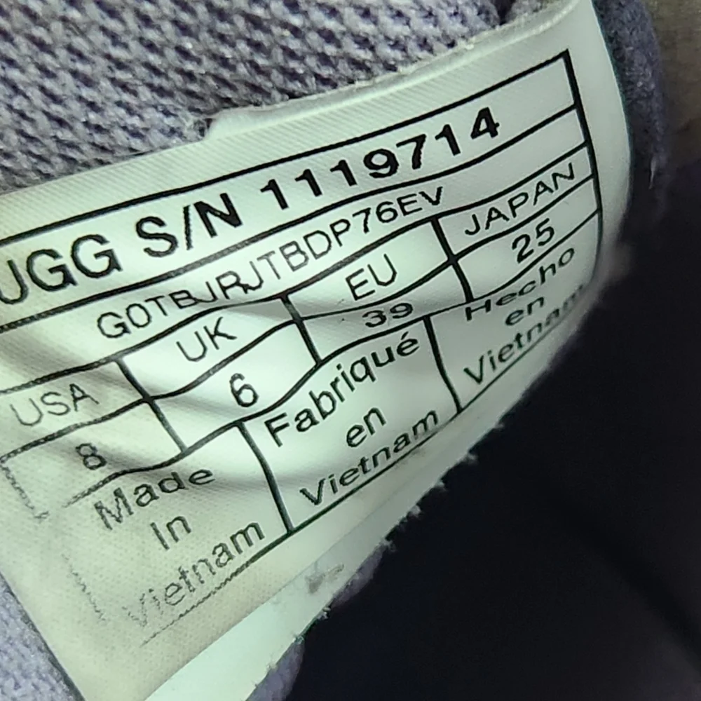 UGG "CA805 June Gloom" Purple Platform Sneakers Lace Up Shoes | Women's Size 8 - Picture 13 of 14